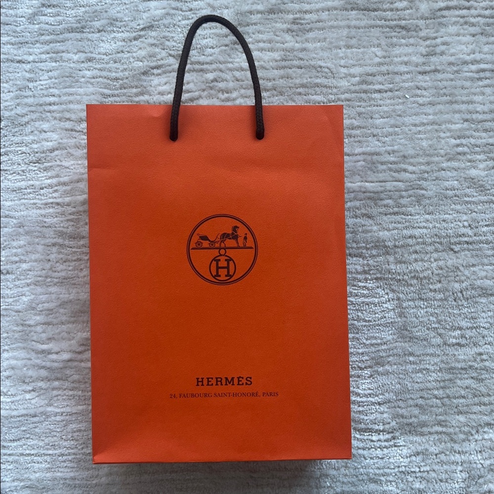 Hermes Paper Shopping Bag Tote